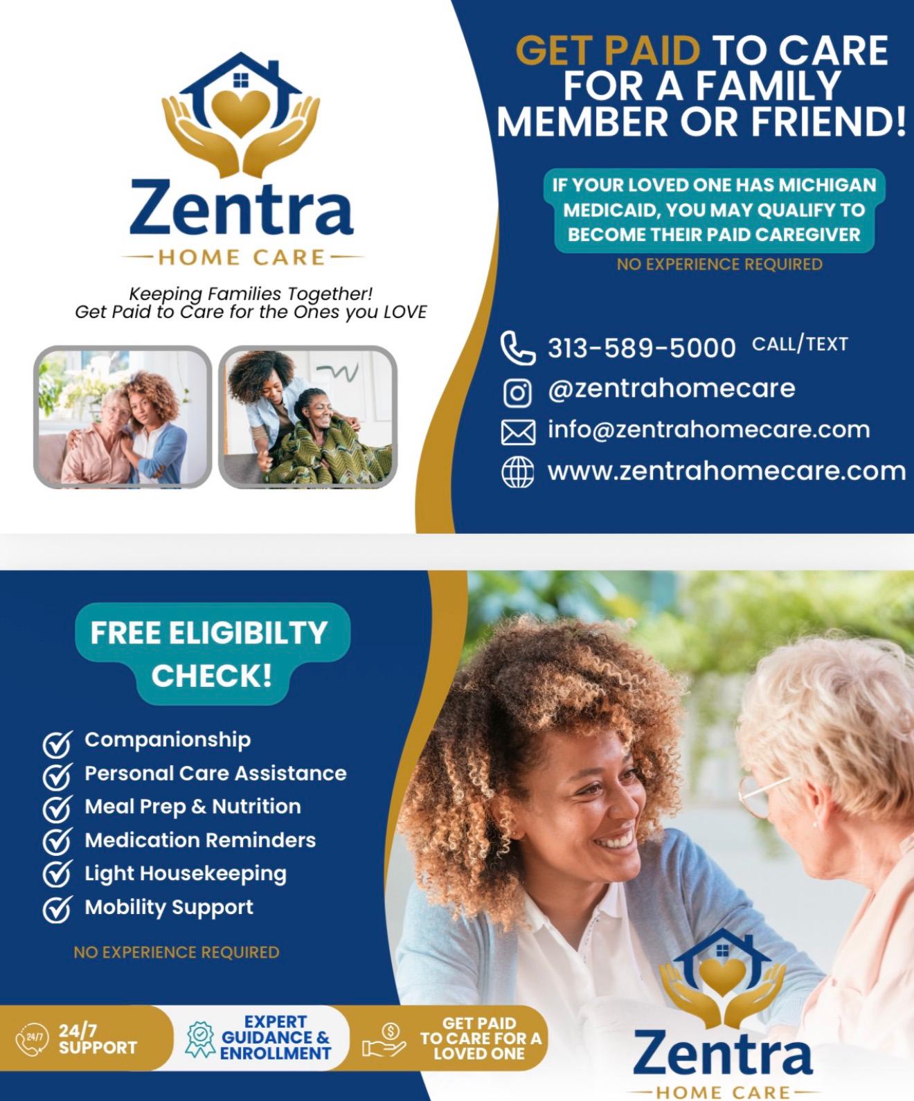 Owner and operator of Zentra Home Care
